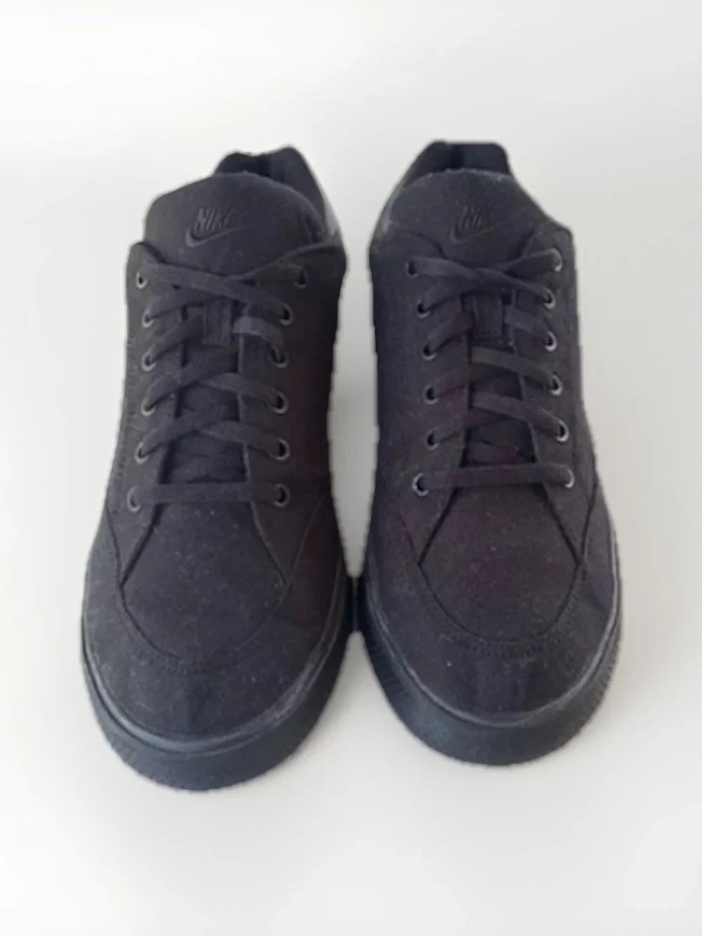 Nike GTS 97 Canvas Skate Shoes Classic Triple Black DA1446-003 Men's Size 9